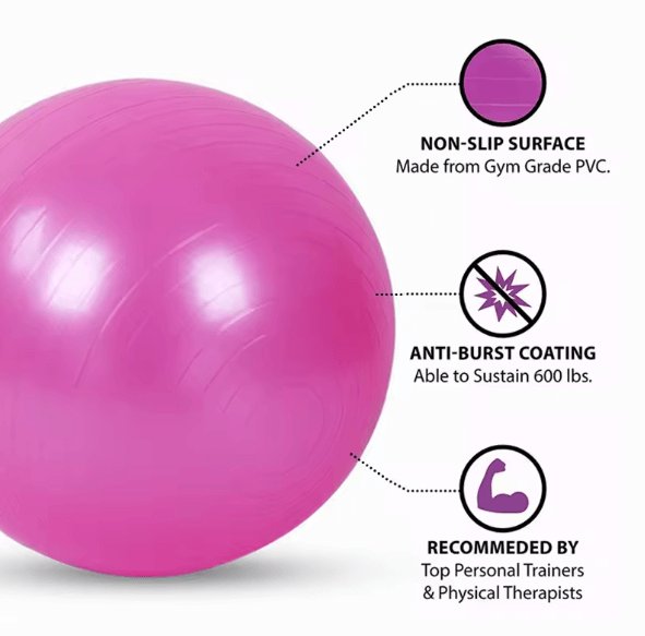 Pregnancy Yoga Ball – Comfort & Support for Expecting Moms