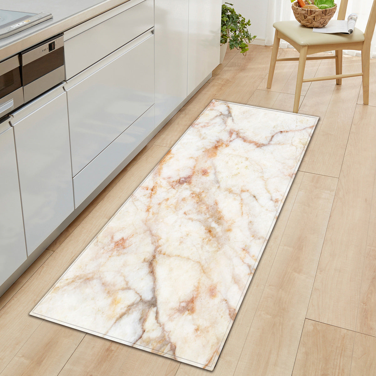 Marble carpet strip floor mat stone pattern doormat