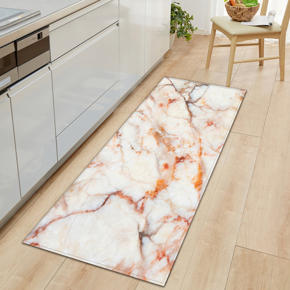 Marble carpet strip floor mat stone pattern doormat