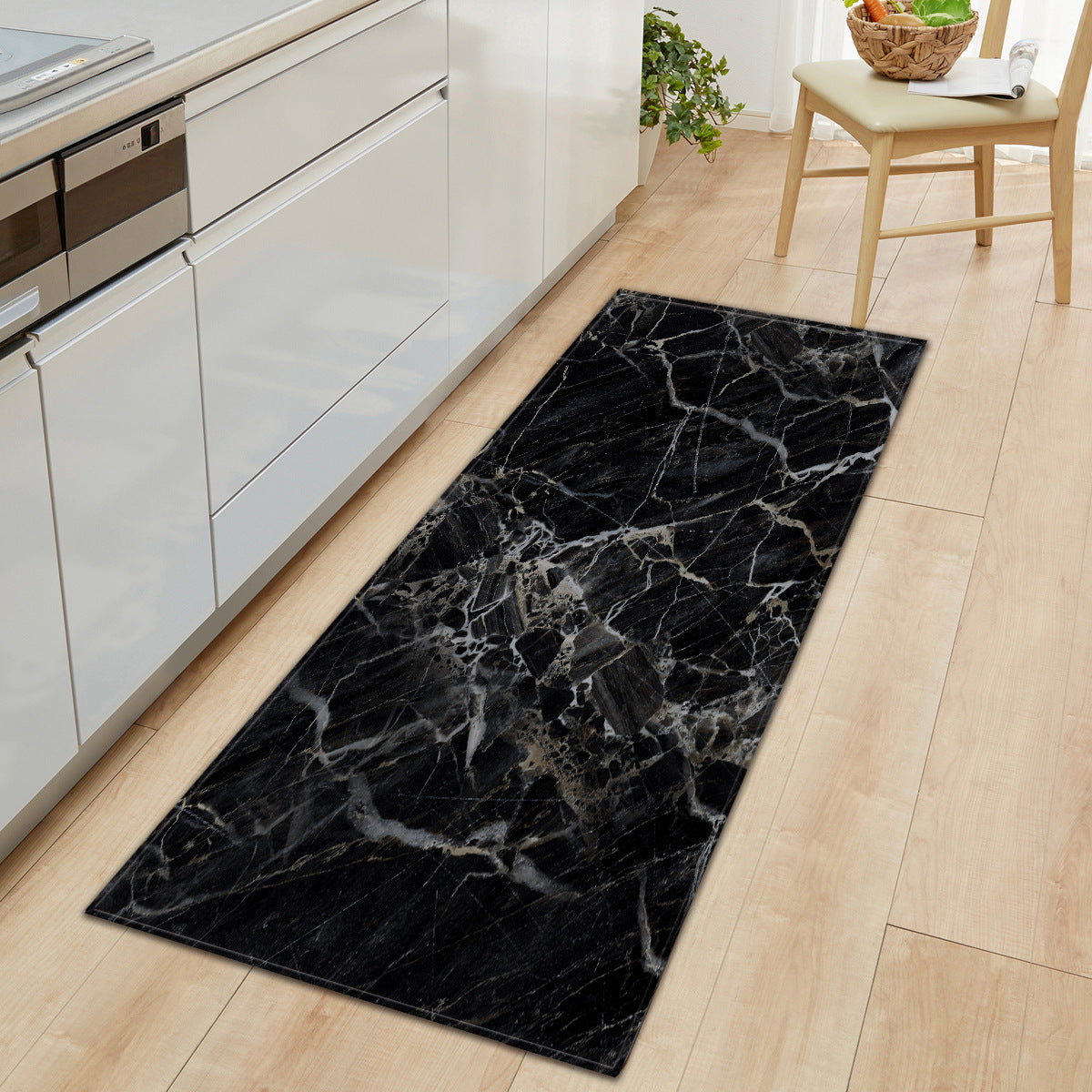 Marble carpet strip floor mat stone pattern doormat