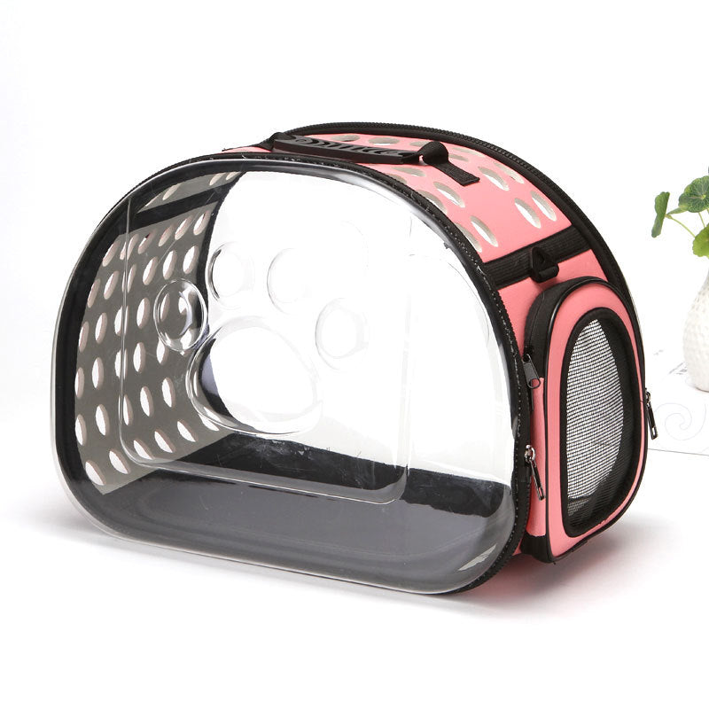 Transparent Pet Travel Bag