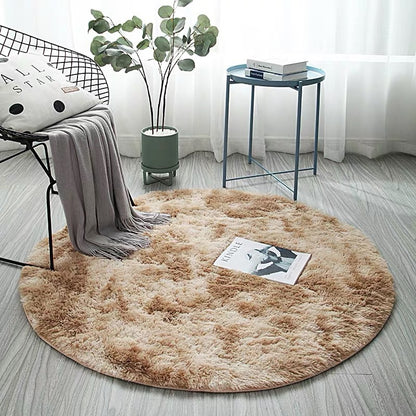 Nordic tie-dye gradient carpet