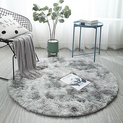 Nordic tie-dye gradient carpet