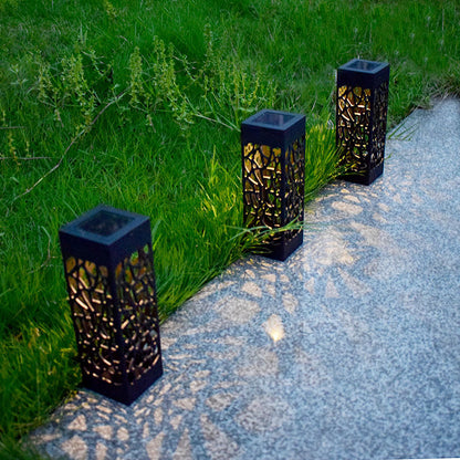 Waterproof Solar Light Hollow LED Light Control Sensor Light