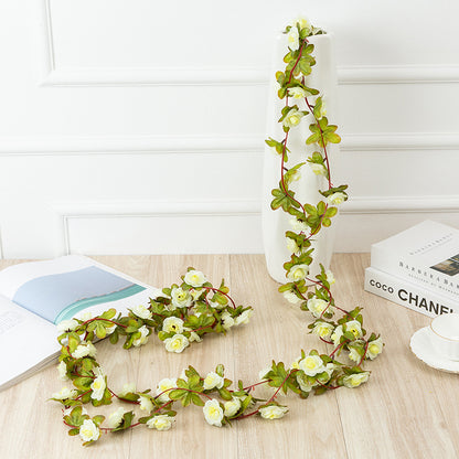 Artificial Rose Vine Ceiling Rattan Decoration