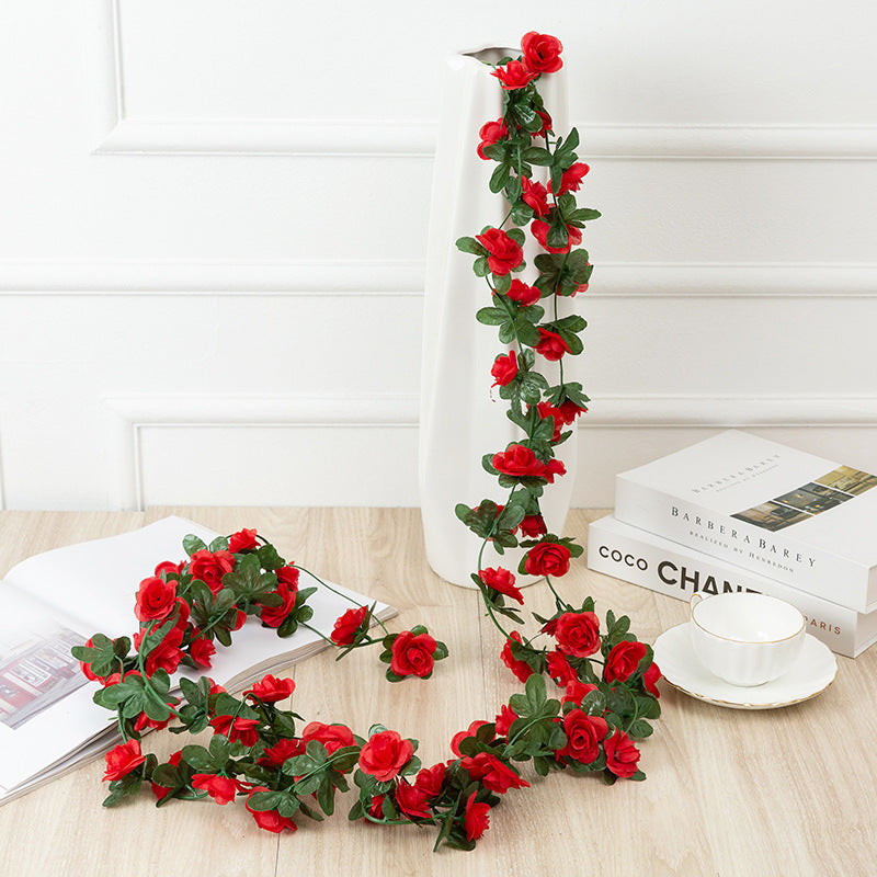 Artificial Rose Vine Ceiling Rattan Decoration