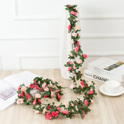 Artificial Rose Vine Ceiling Rattan Decoration