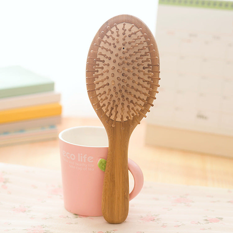 Bamboo Airbag Massage Comb Carbonized