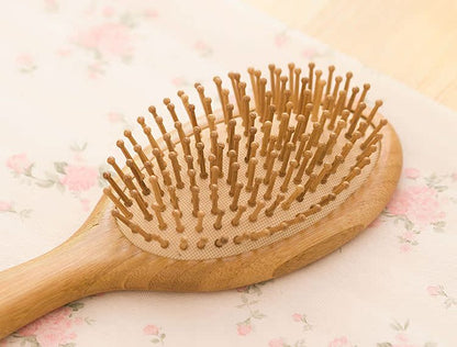 Bamboo Airbag Massage Comb Carbonized