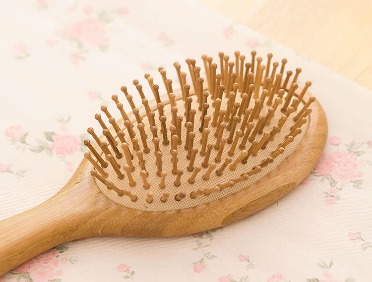 Bamboo Airbag Massage Comb Carbonized