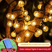 LED Solar Light String Light Room Balcony Layout Atmosphere Light String Light