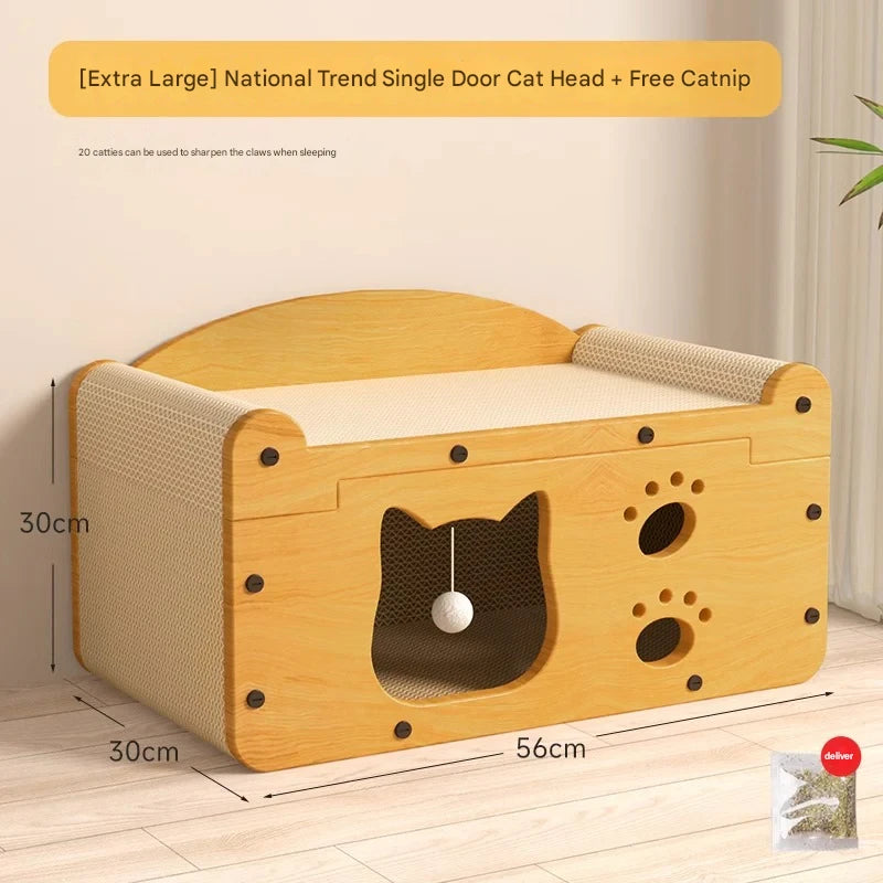 Multi-Surface Scratching Pad