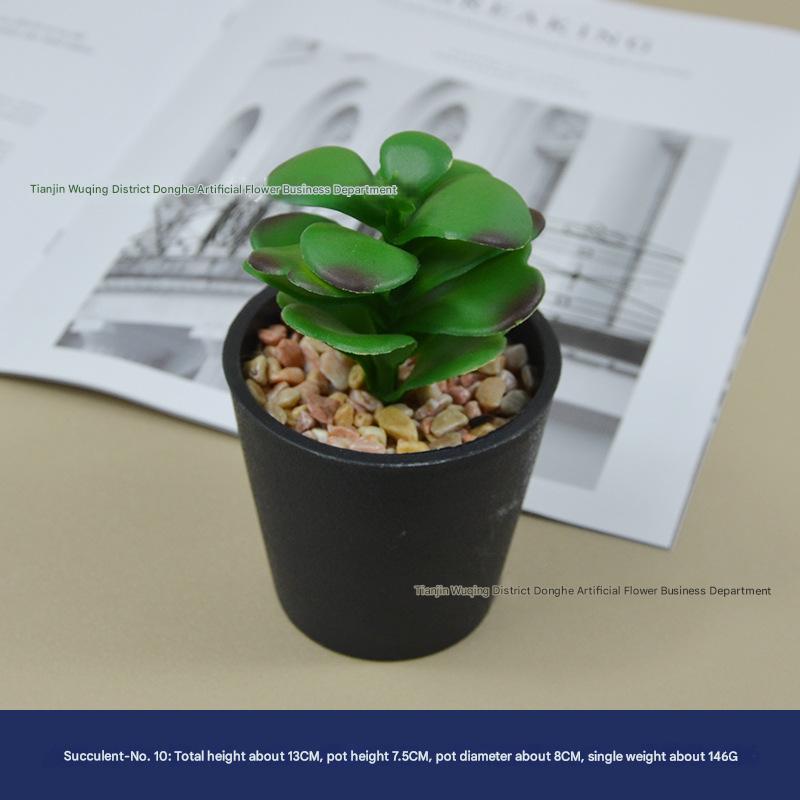 Simulated Green Bonsai Plant