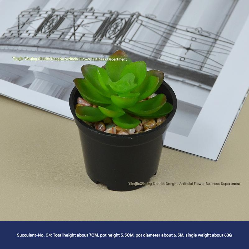 Simulated Green Bonsai Plant