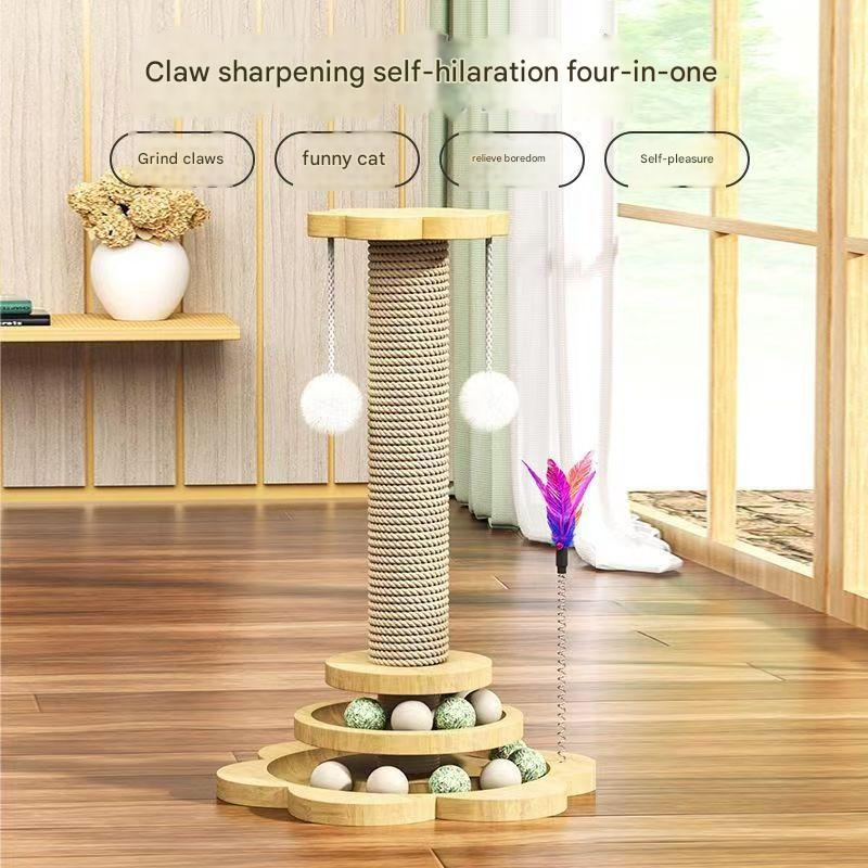 Space-Saving Cat Tree for Small Apartments