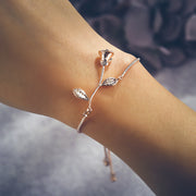 Rose Flower Pull Valentine's Day Bracelet