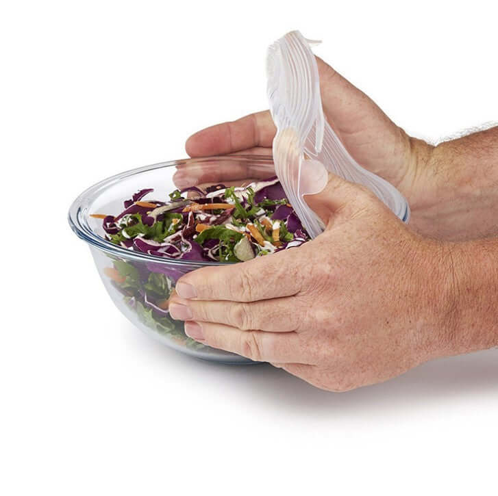 Silicone Stretch Lid – Reusable, Airtight Food Storage Cover