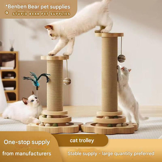 Space-Saving Cat Tree for Small Apartments