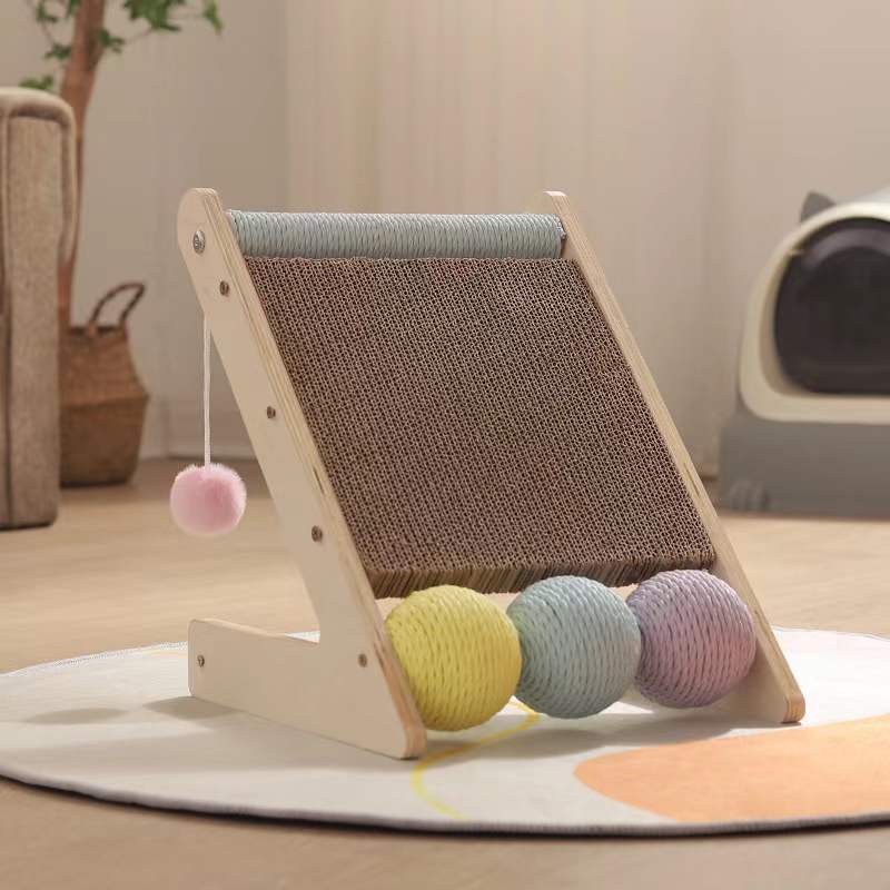Flat sisal cat scratching pad with free catnip packet – minimalist design”