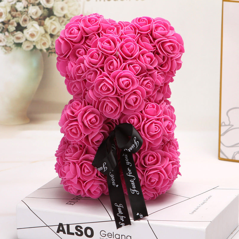 25cm Rose Hug Bear Valentine's Day Gift