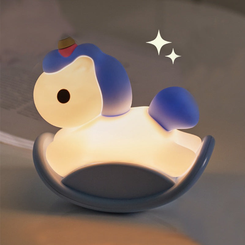 Cloud Silicone Night Light Pat Light Charging Desk Lamp Baby Special Night Light