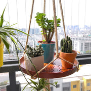 hanging basket net hanging braided hemp rope lanyard