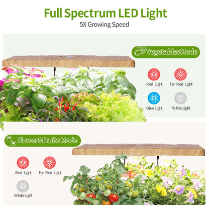 Smart Hydroponic Vegetable and Flower Planter