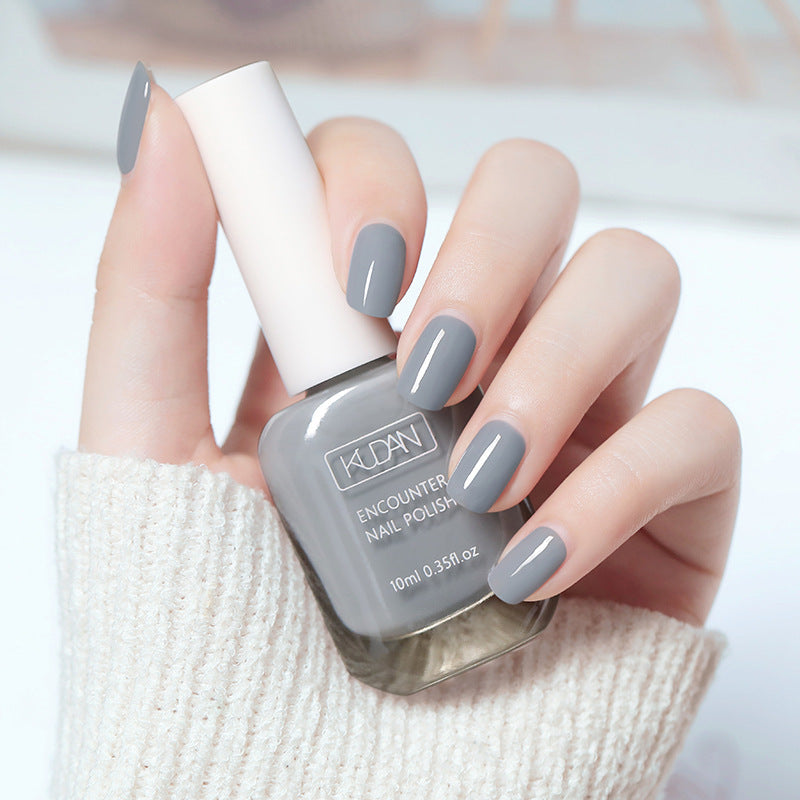 New whitening tearable water-based nail polish odorless no baking quick drying