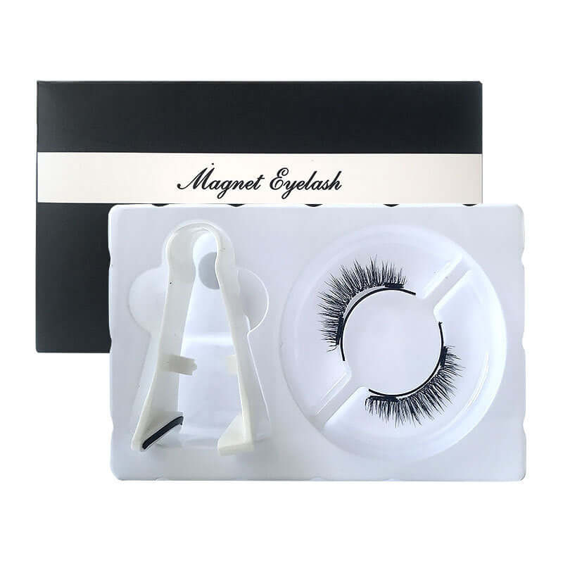 6D magnet eyelashes magnetic glue-free false eyelashes................