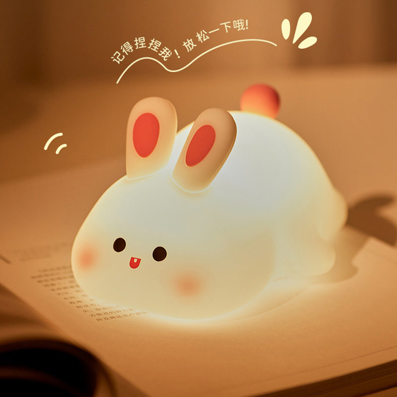 Cloud Silicone Night Light Pat Light Charging Desk Lamp Baby Special Night Light