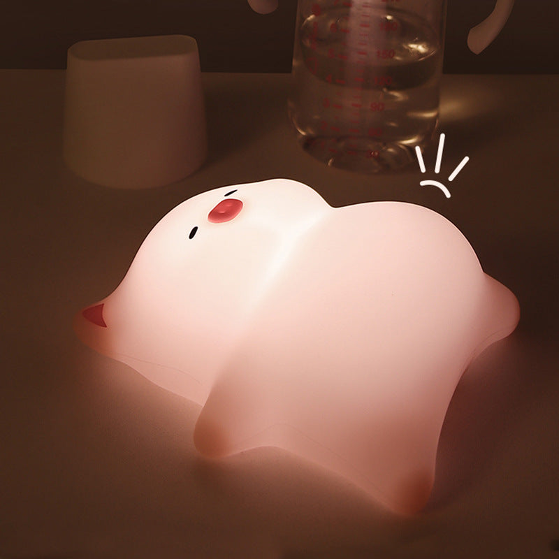 Cloud Silicone Night Light Pat Light Charging Desk Lamp Baby Special Night Light