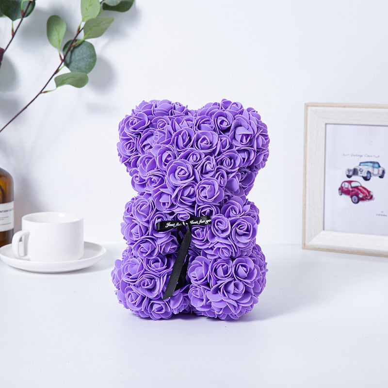 25cm Rose Hug Bear Valentine's Day Gift