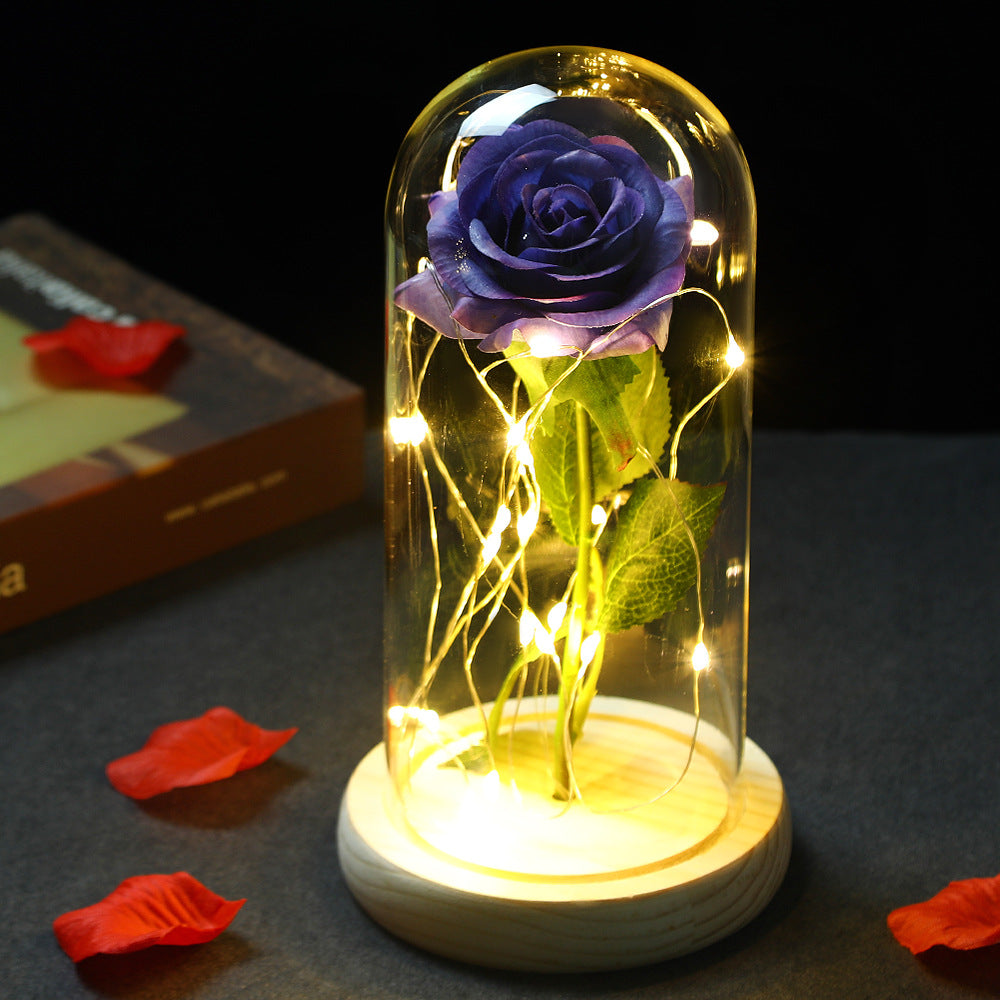 Romantic Rose Lamp – LED Flower Light Gift for Her