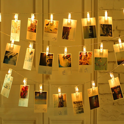 Bedroom Layout Proposal Light String Photo Wall Atmosphere Light