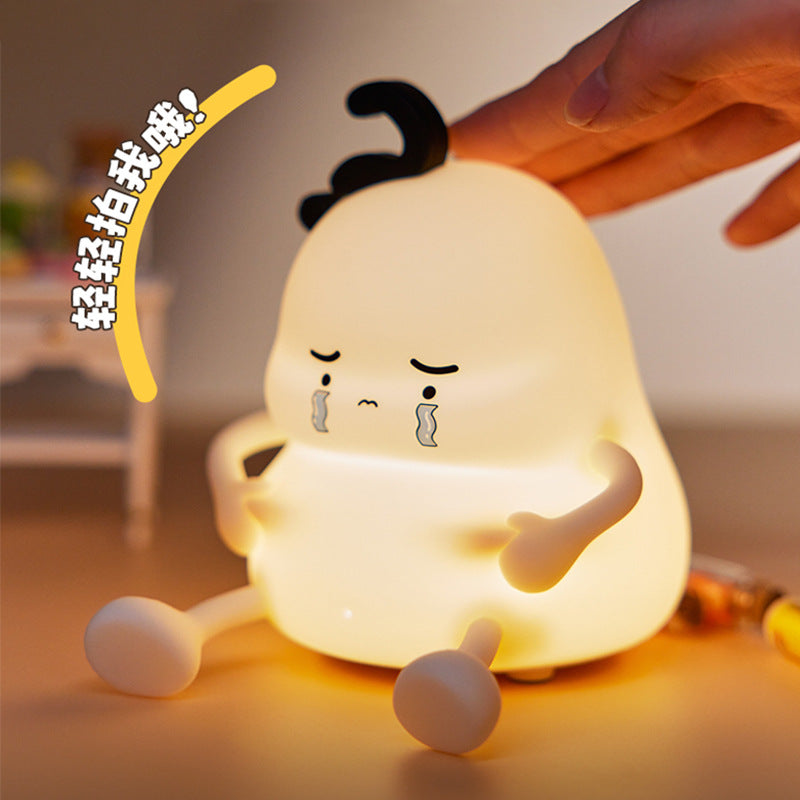 Cloud Silicone Night Light Pat Light Charging Desk Lamp Baby Special Night Light