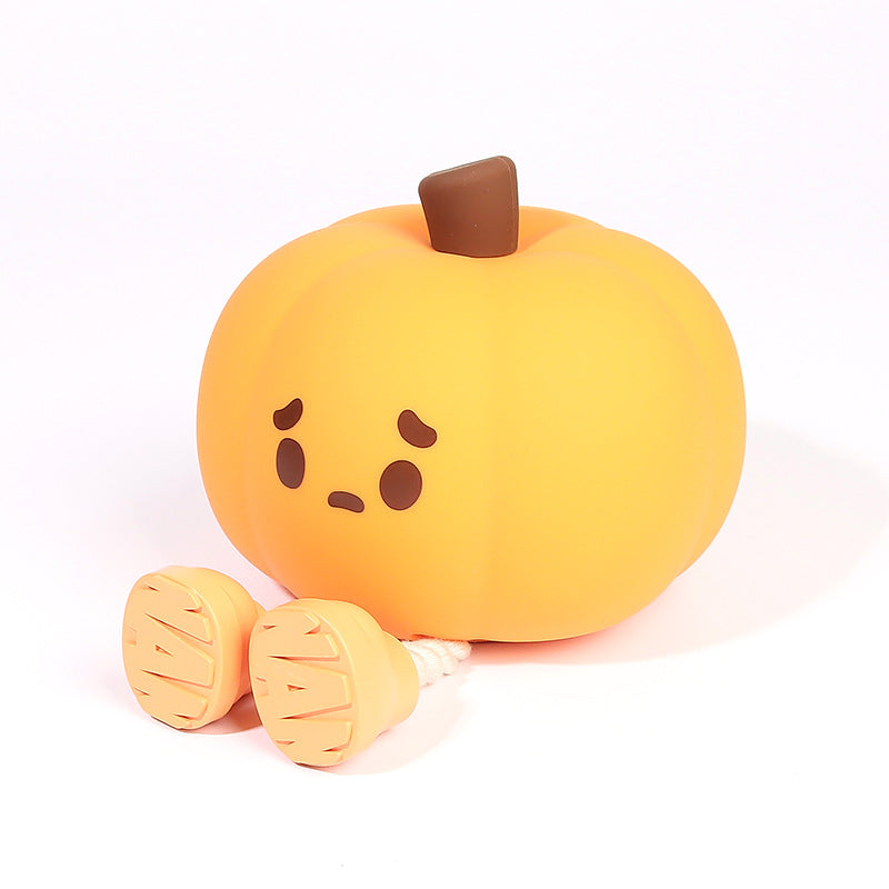 Pumpkin Night Light Bedroom Sleep Light