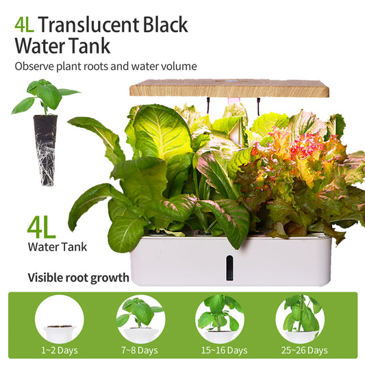 Smart Hydroponic Vegetable and Flower Planter