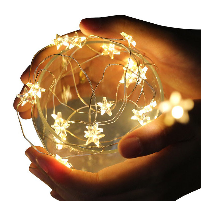 layout atmosphere landscape luminous small colored lamp