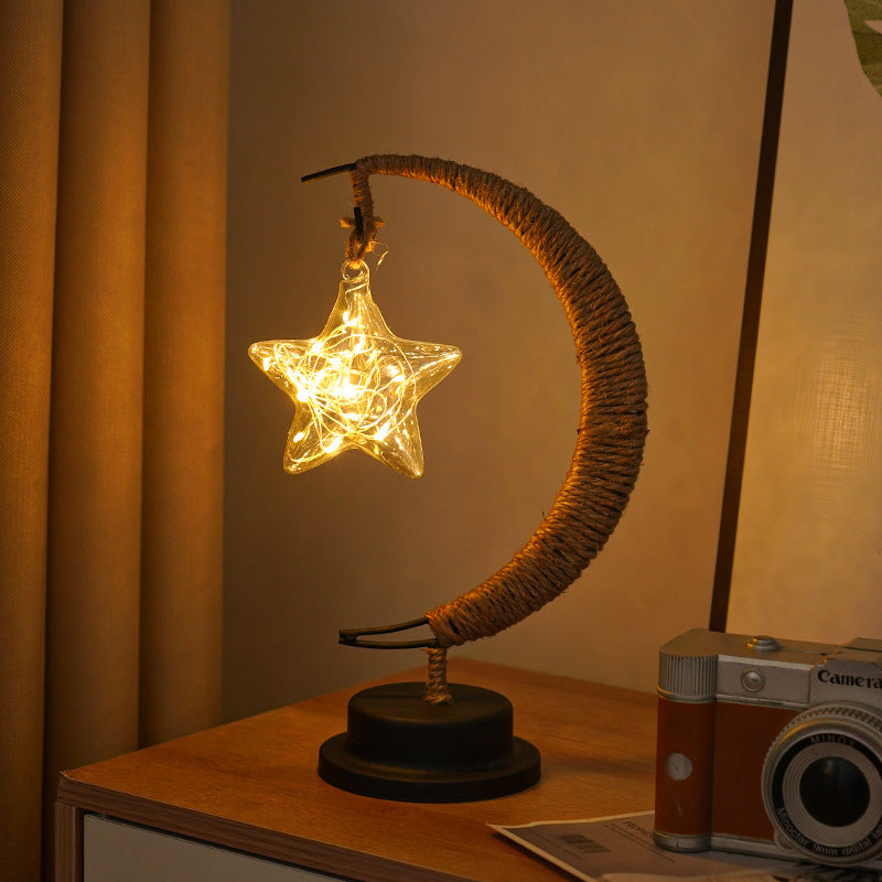 LED decorative light star moon light