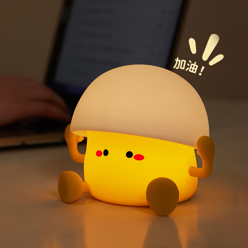 Cloud Silicone Night Light Pat Light Charging Desk Lamp Baby Special Night Light