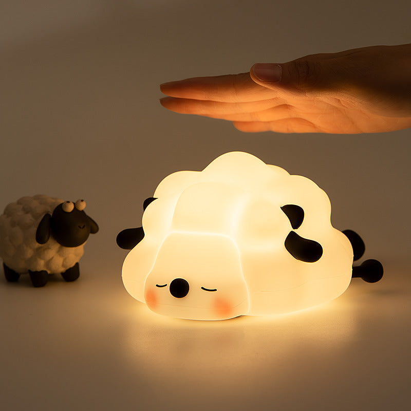 Cloud Silicone Night Light Pat Light Charging Desk Lamp Baby Special Night Light