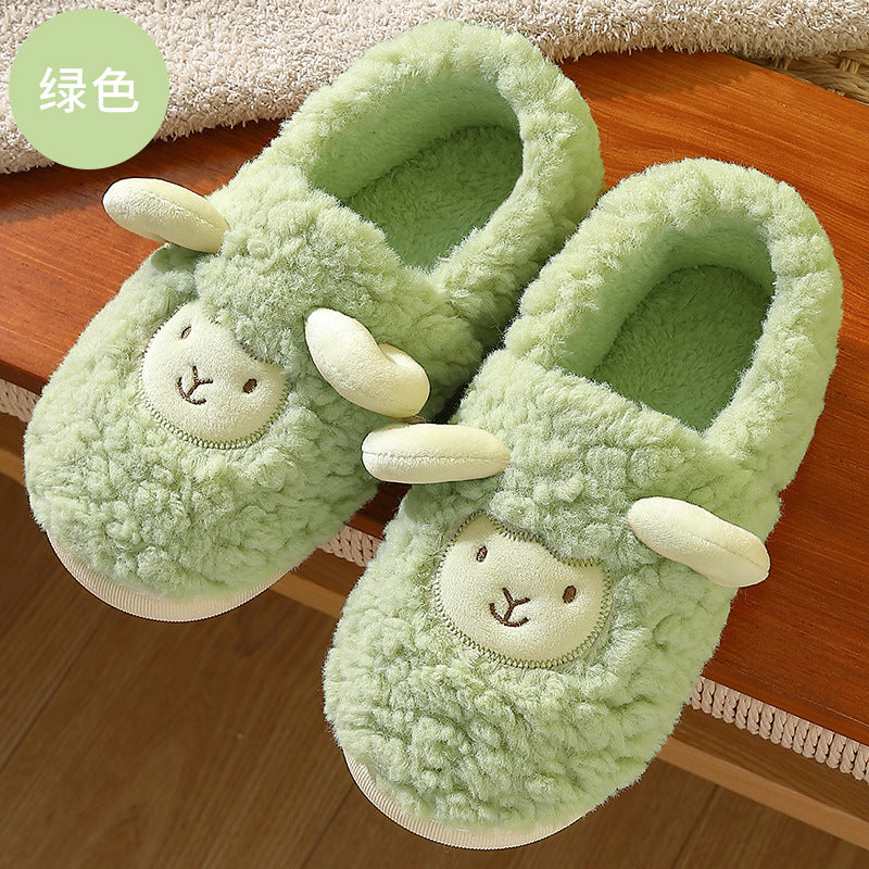 Winter Warm Indoor Men's Whale Shoes