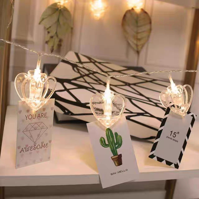 Bedroom Layout Proposal Light String Photo Wall Atmosphere Light