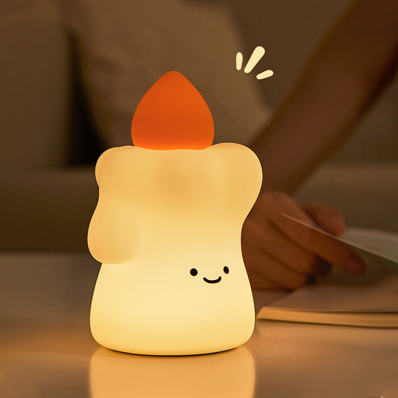 Cloud Silicone Night Light Pat Light Charging Desk Lamp Baby Special Night Light