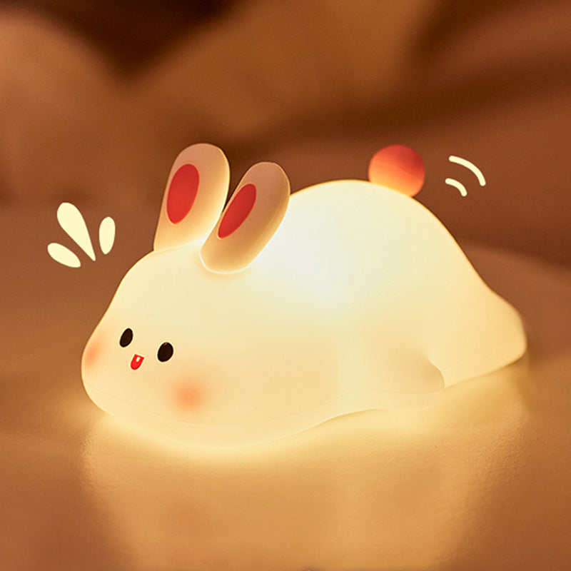 Cloud Silicone Night Light Pat Light Charging Desk Lamp Baby Special Night Light