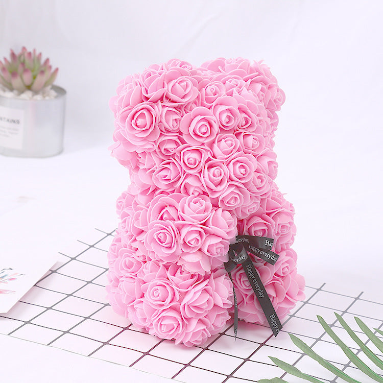 25cm Rose Hug Bear Valentine's Day Gift