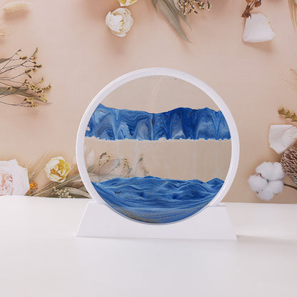 Creative hourglass ornaments liquid decompression quicksand painting