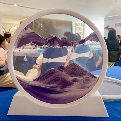 Creative hourglass ornaments liquid decompression quicksand painting