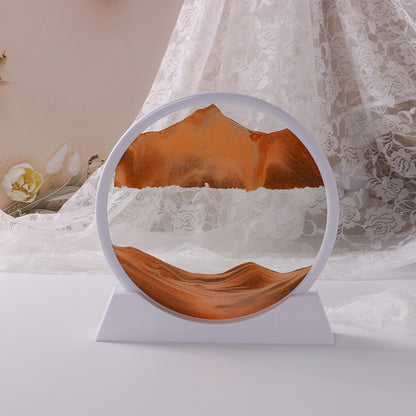 Creative hourglass ornaments liquid decompression quicksand painting