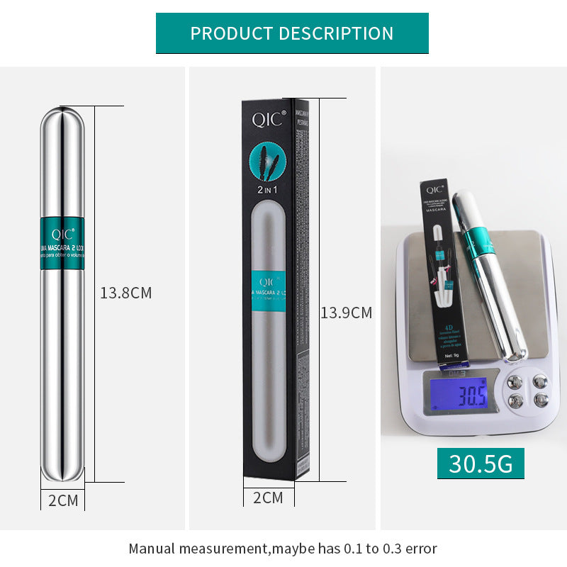 Double-Headed Two-in-One Mascara Waterproof Shaping Thick Curling